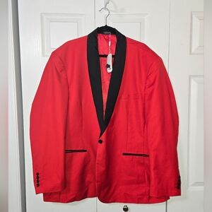 Red and Black Men's Jacket